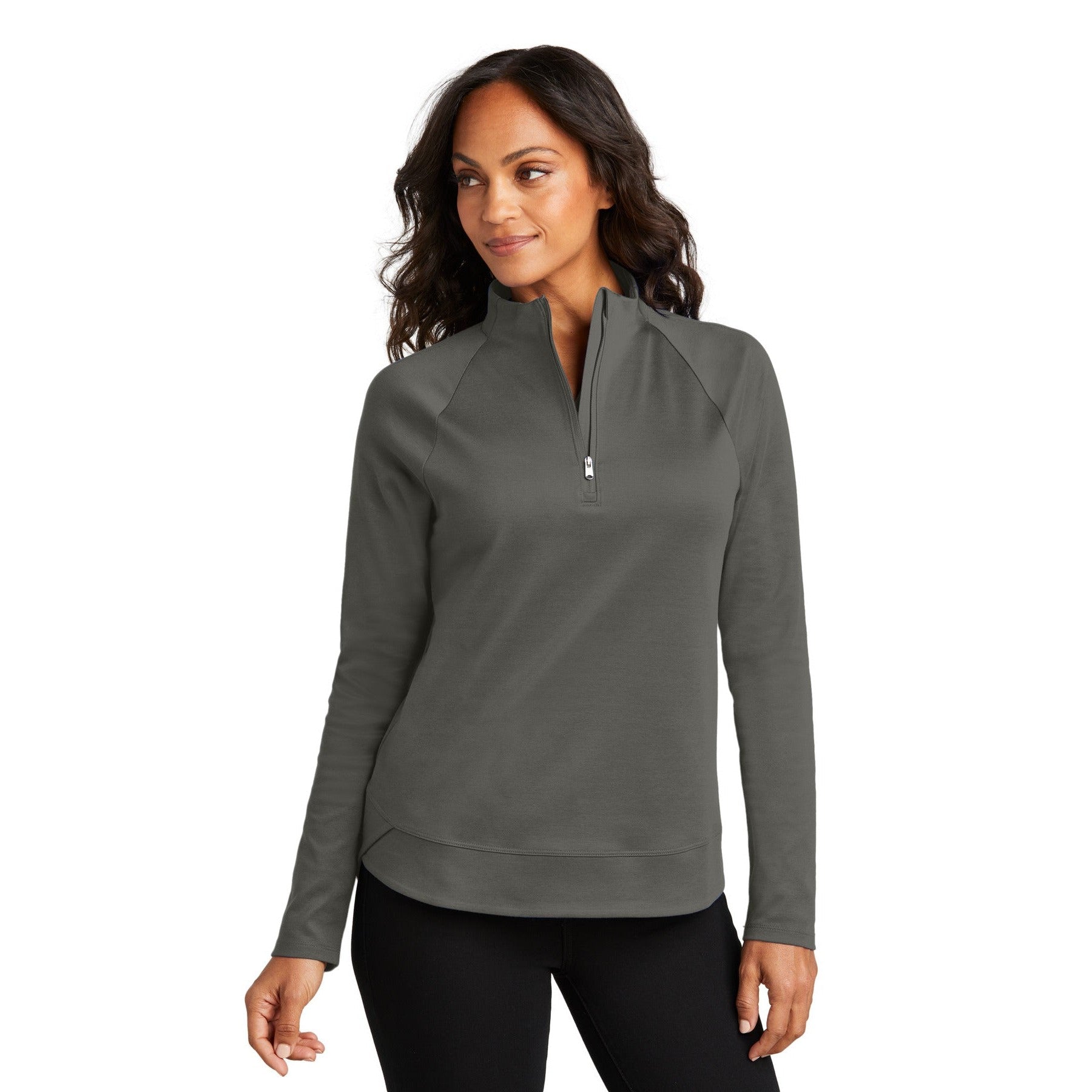 Port Authority-Port Authority® Women's C-FREE® Cypress 1/4-Zip LK870-MedTech-2